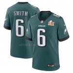 Camiseta NFL Game Philadelphia Eagles Devonta Smith Super Bowl LIX Verde