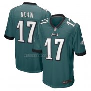 Camiseta NFL Game Philadelphia Eagles Nakobe Dean 2022 NFL Draft Pick Verde