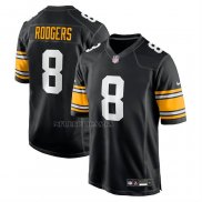 Camiseta NFL Game Pittsburgh Steelers Aaron Rodgers Alterno Negro1