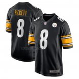 Camiseta NFL Game Pittsburgh Steelers Kenny Pickett 2022 NFL Draft Pick Negro