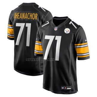 Camiseta NFL Game Pittsburgh Steelers Max Iheanachor 2026 Negro