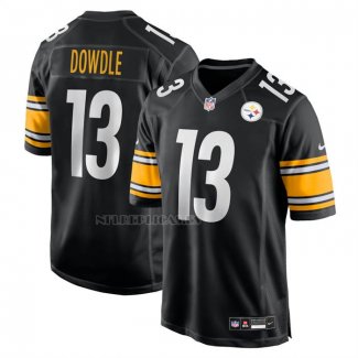 Camiseta NFL Game Pittsburgh Steelers Rico Dowdle Negro