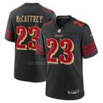 Camiseta NFL Game San Francisco 49ers Christian McCaffrey 2025 Rivalries Collection Negro