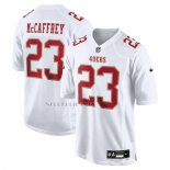 Camiseta NFL Game San Francisco 49ers Christian McCaffrey Fashion Blanco