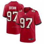 Camiseta NFL Game Tampa Bay Buccaneers Earnest Brown IV Rojo