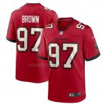 Camiseta NFL Game Tampa Bay Buccaneers Earnest Brown IV Rojo