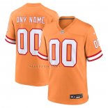 Camiseta NFL Game Tampa Bay Buccaneers Personalizada Throwback Naranja