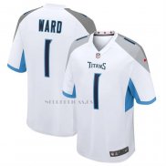 Camiseta NFL Game Tennessee Titans Cameron Ward 2025 Blanco