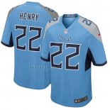 Camiseta NFL Game Tennessee Titans Derrick Henry 22 Azul