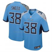 Camiseta NFL Game Tennessee Titans Ljarius Sneed Azul