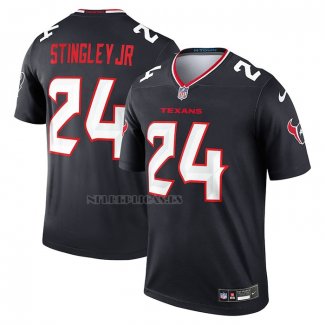 Camiseta NFL Legend Houston Texans Derek Stingley Jr. Negro