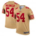 Camiseta NFL Legend San Francisco 49ers Fred Warner Inverted Legend Oro