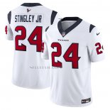 Camiseta NFL Limited Houston Texans Derek Stingley Jr. Vapor F.U.S.E. Blanco