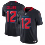 Camiseta NFL Limited Houston Texans Nico Collins 2nd Alternate Vapor F.U.S.E. Azul