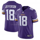Camiseta NFL Limited Minnesota Vikings Justin Jefferson Vapor Violeta