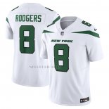 Camiseta NFL Limited New York Jets Aaron Rodgers Vapor F.U.S.E. Spotlight Blanco