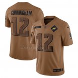 Camiseta NFL Limited Philadelphia Eagles Randall Cunningham 2023 Salute To Service Retired Marron