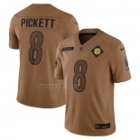 Camiseta NFL Limited Pittsburgh Steelers Kenny Pickett 2023 Salute To Service Marron