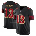 Camiseta NFL Limited San Francisco 49ers Brock Purdy 2025 Rivalries Collection Negro