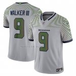 Camiseta NFL Limited Seattle Seahawks Kenneth Walker III 2025 Rivalries Collection Gris