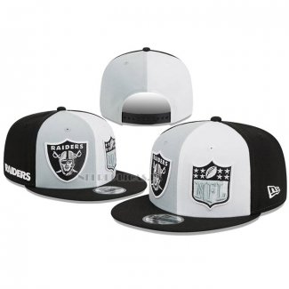 Gorra Las Vegas Raiders New Era 2023 On Field Sideline Negro Gris Blanco