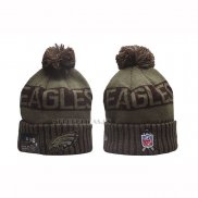 Gorro Beanie Philadelphia Eagles New Era Verde Militar