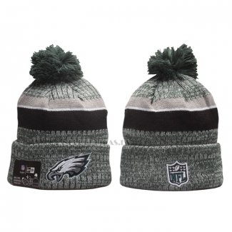 Gorro Beanie Philadelphia Eagles Sideline Gris1