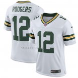 Camiseta NFL Elite Green Bay Packers Aaron Rodgers Classic Vapor Blanco