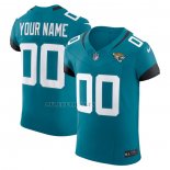Camiseta NFL Elite Jacksonville Jaguars Vapor F.U.S.E. Personalizada Verde