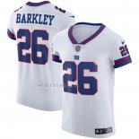 Camiseta NFL Elite New York Giants Saquon Barkley Vapor Blanco