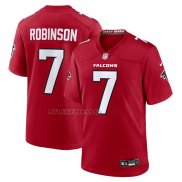 Camiseta NFL Game Atlanta Falcons Bijan Robinson Rojo