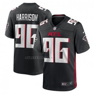 Camiseta NFL Game Atlanta Falcons Zach Harrison Negro