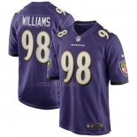Camiseta NFL Game Baltimore Ravens Brandon Williams Violeta