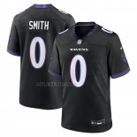 Camiseta NFL Game Baltimore Ravens Roquan Smith Alterno Negro1