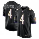Camiseta NFL Game Baltimore Ravens Zay Flowers Negro