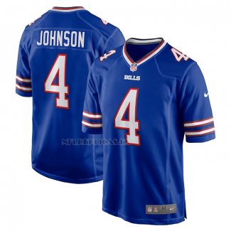 Camiseta NFL Game Buffalo Bills Jaquan Johnson Azul