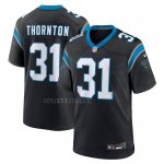 Camiseta NFL Game Carolina Panthers Corey Thornton Negro