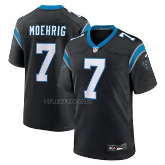 Camiseta NFL Game Carolina Panthers Trevon Moehrig Negro