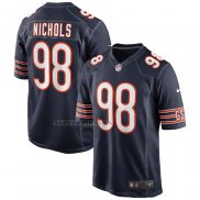 Camiseta NFL Game Chicago Bears Bilal Nichols Azul