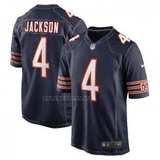 Camiseta NFL Game Chicago Bears Eddie Jackson Azul
