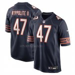 Camiseta NFL Game Chicago Bears Ruben Hyppolite II Azul Marino