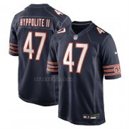 Camiseta NFL Game Chicago Bears Ruben Hyppolite II Azul Marino