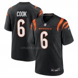 Camiseta NFL Game Cincinnati Bengals Bryan Cook Negro1