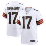 Camiseta NFL Game Cleveland Browns Dorian Thompson-Robinson Blanco