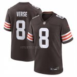 Camiseta NFL Game Cleveland Browns Jared Verse Marron