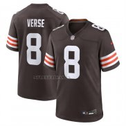 Camiseta NFL Game Cleveland Browns Jared Verse Marron