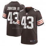 Camiseta NFL Game Cleveland Browns John Johnson III Marron