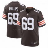 Camiseta NFL Game Cleveland Browns Tyre Phillips Marron