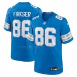 Camiseta NFL Game Detroit Lions Anthony Firkser Azul
