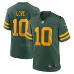 Camiseta NFL Game Green Bay Packers Jordan Love Alterno Verde
